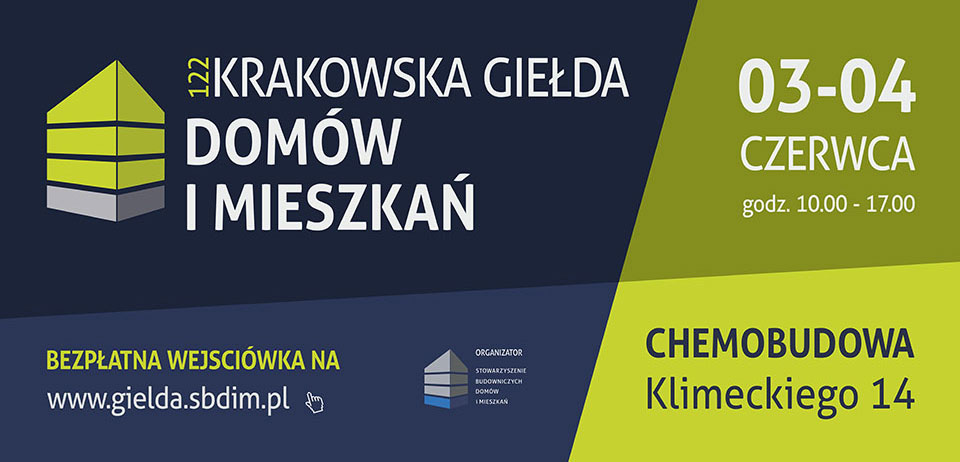 3-4.06.2017, Giełda Domów i Mieszkań w Krakowie